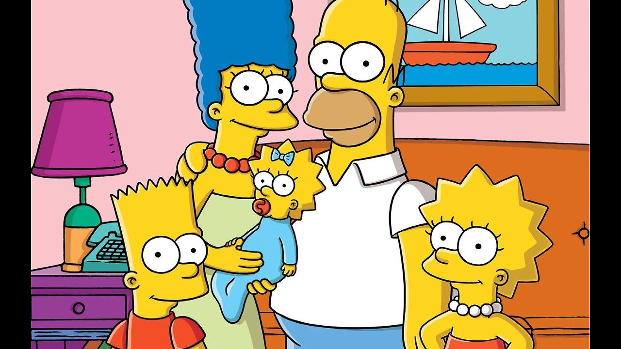 Viendo los Simpsons