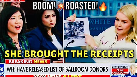 Reporter CRYING over Trump’s New White House Ballroom gets BOOM! ROASTED! 🔥🔥