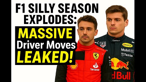 BREAKING F1’s BIGGEST Driver Swap in Years Just Got Confirmed!