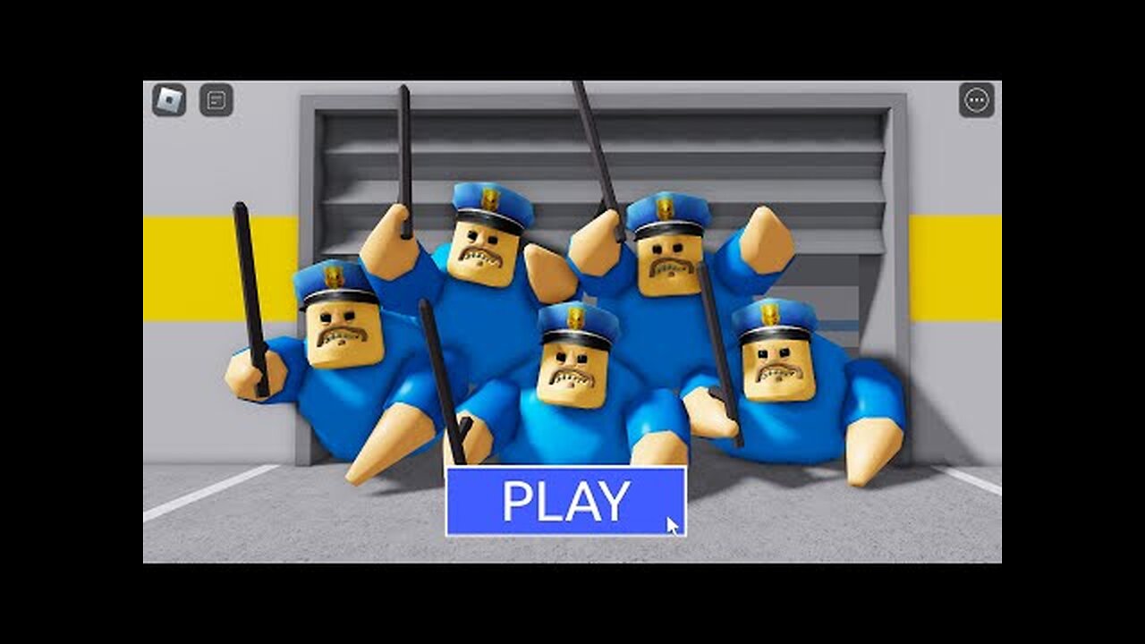 NEW UPDATE! BARRY'S FAMILY NEEDS HELP! a LOT OF BARRY COPS #Roblox #obby