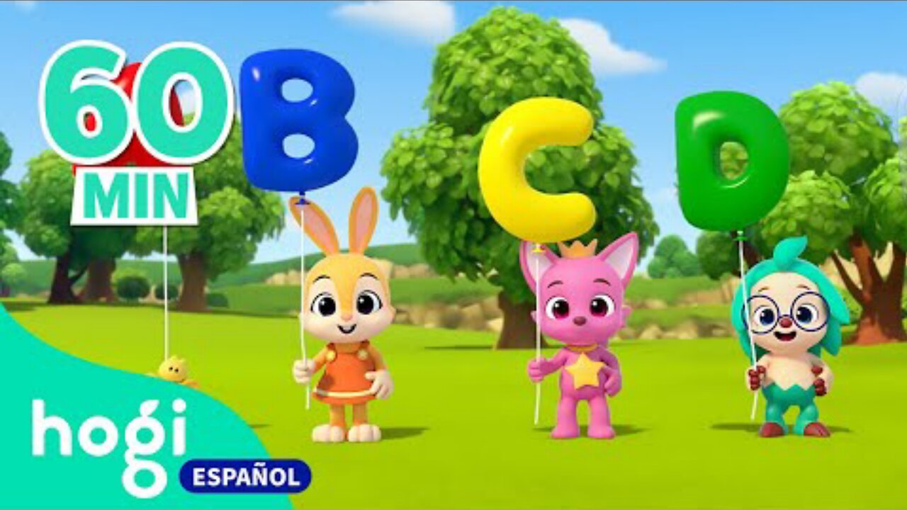 Explotemos los globos de alfabeto! + Canción del ABC | Canciones para Niños