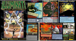 The Illuminati Card Game (1994) ▪️ NWO; Predictive Programming; Satanism