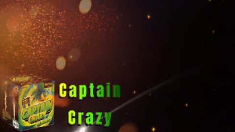 Nico - Captain Crazy - 20 Schots Vuurwerk Cake