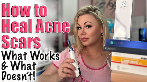 How to Heal Acne Scars, What Works and What Doesn't! Code Jessica10 Saves you money