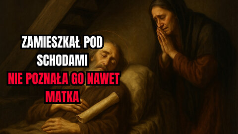 Zamieszkał pod schodami. Umarł w opinii świętości! 🙏