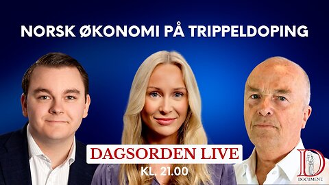 Norsk økonomi på trippeldoping - LIVE fra Arendal | Dagsorden 12. august