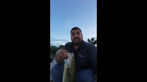 My First Iowa Bass Caught In 30 Years!!