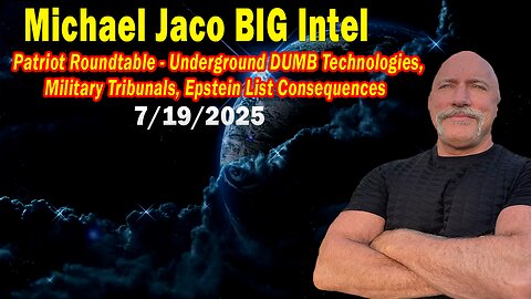 Michael Jaco & Lewis Herms BIG Intel: "Breaking News! Military Tribunals, Epstein List Consequences"