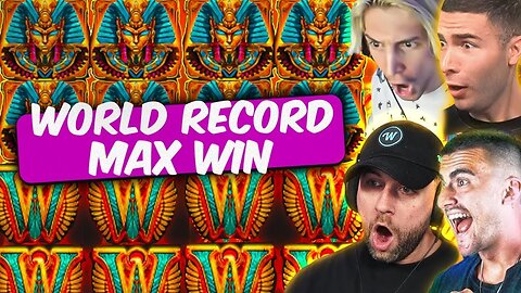 THE CURSED KING SLOT MAX WIN: Top 9 World Record Wins (xQc, Xposed, Classybeef)