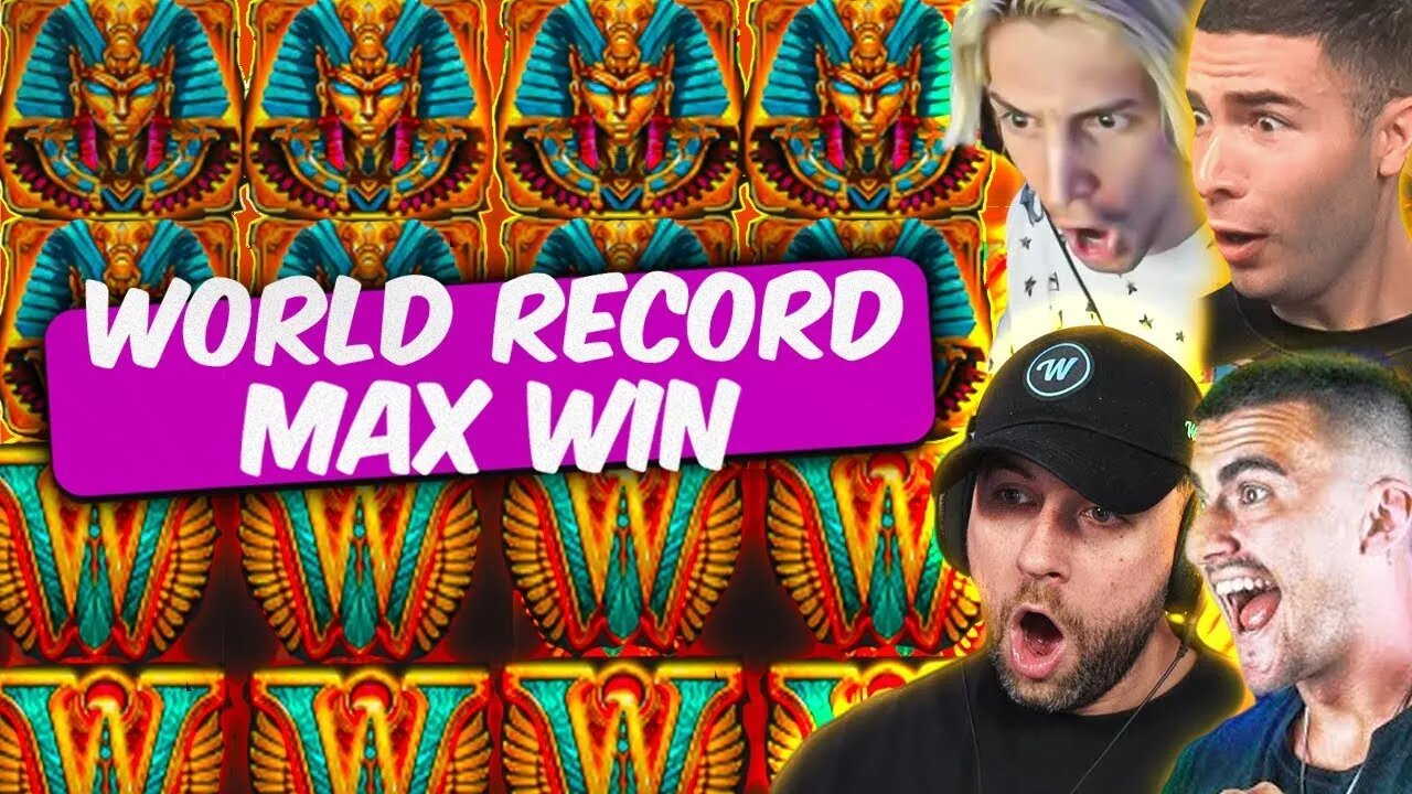 THE CURSED KING SLOT MAX WIN: Top 9 World Record Wins (xQc, Xposed, Classybeef)