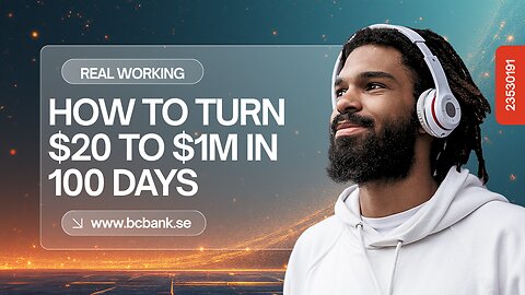 Financial Science Course | How To Turn 20 USD Into Amillion Dollars In 100 Days