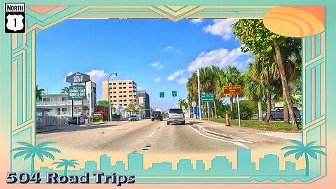 Road Trip #1152 - US-1 N - Florida Mile 158.5-163.5 | Miami Part 3