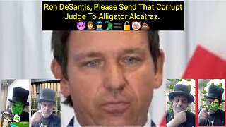 Ron DeSantis Rebukes Kathleen Williams. 😈🧑‍⚖️👮🐊🟰🔒🤡💩