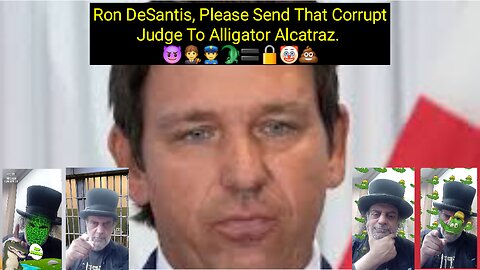 Ron DeSantis Rebukes Kathleen Williams. 😈🧑‍⚖️👮🐊🟰🔒🤡💩