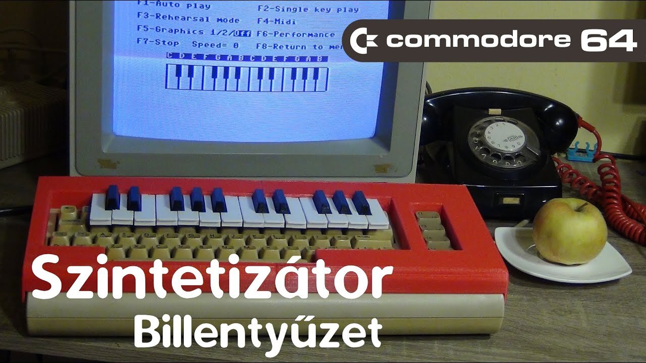 Commodore 64 Szintetizátor Billentyűzet (2024-12-06)