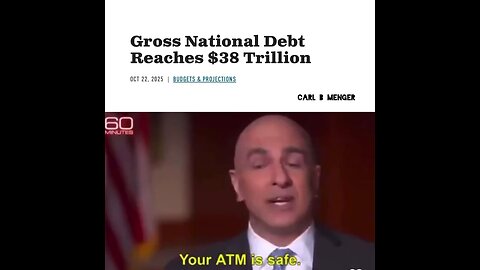 Gross national dept reaches 38 trillion dollars
