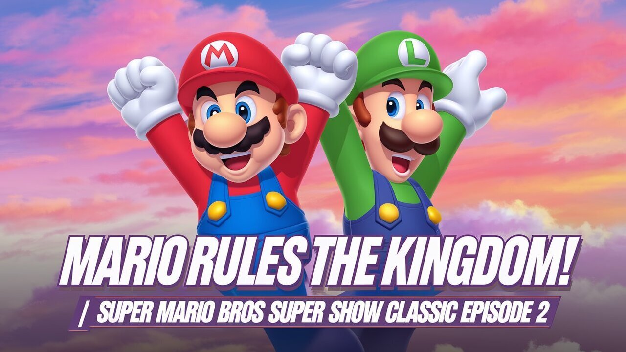 👑 King Mario of Cramalot | Super Mario Bros Super Show Episode 2 Classic!