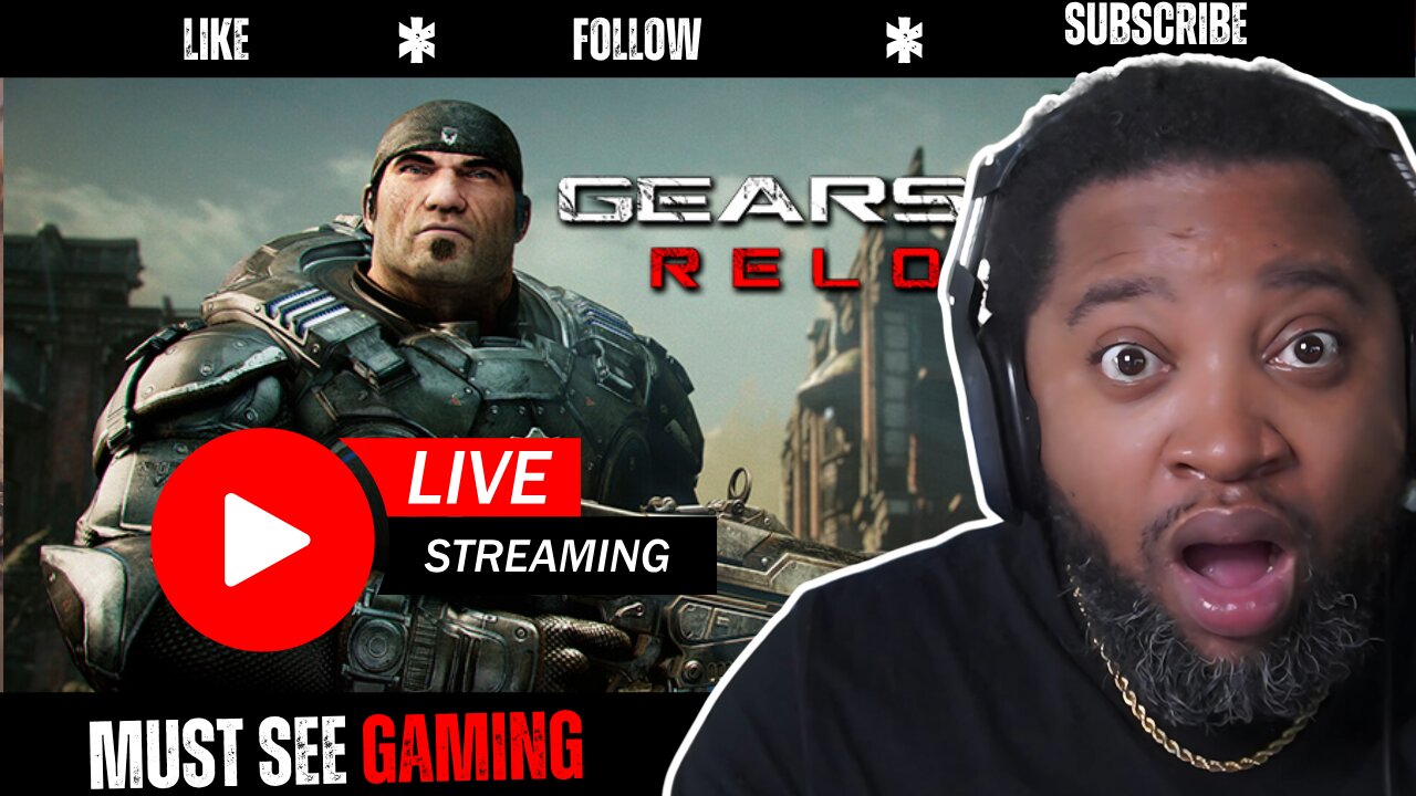 Gears of War Reloaded on PS5 – Live Campaign Playthrough 🎮 #ps4johngottie #johngottie