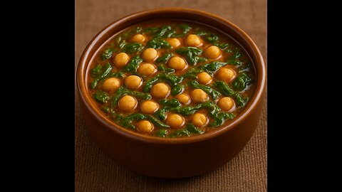 "सफेद पालक चना – हेल्दी भी, टेस्टी भी! 💚🍲