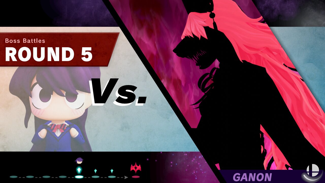 Chibi Komi-san (Isabelle) vs SSBU Boss Battles Quickie [CRASH] -By Anivernage