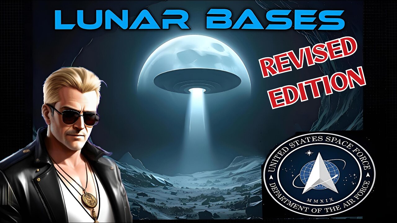 🌟 Holographic Moon - Top Secret Lunar Bases and Spaceport Revealed