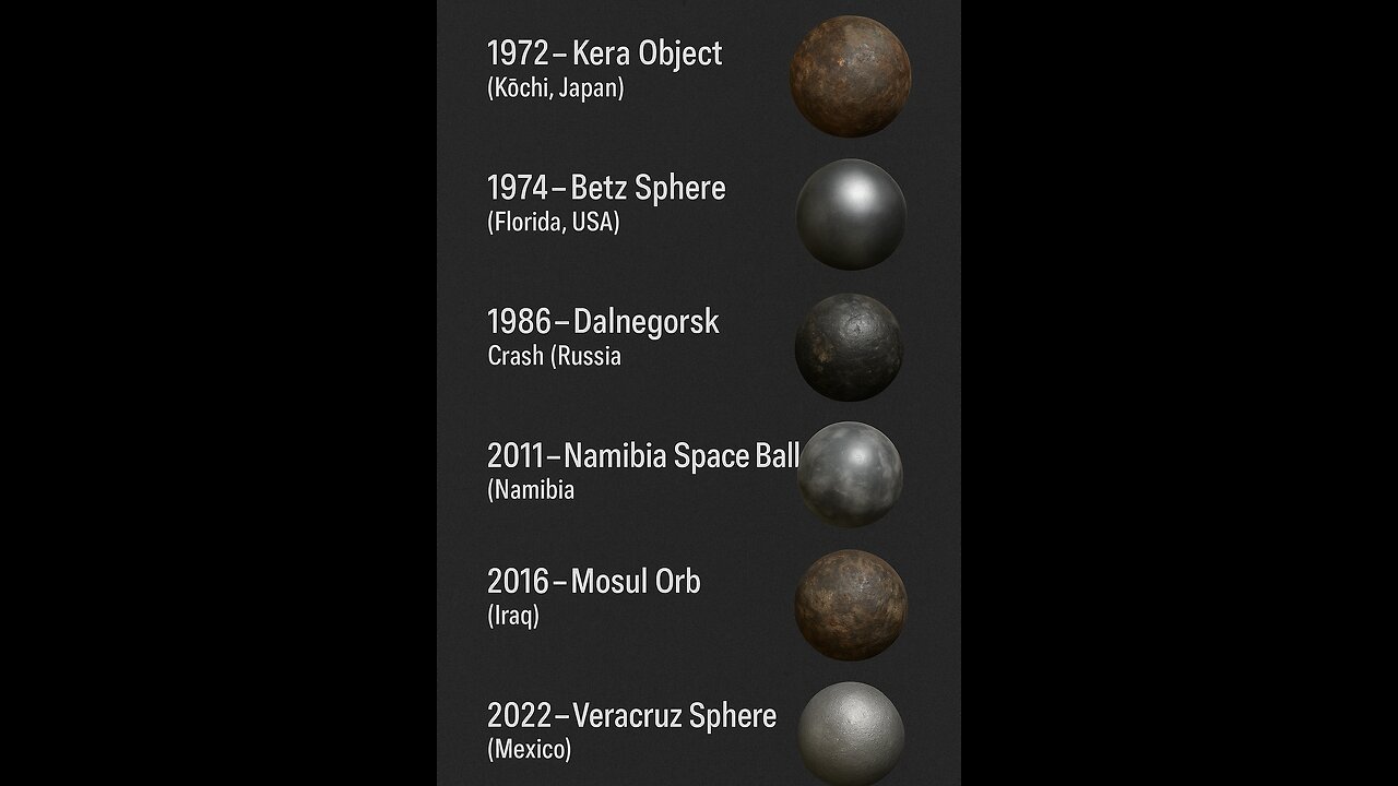 Strange Metallic Orbs Keep Appearing — What’s Behind These UFO Spheres?