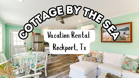 Ultimate Relaxation! Charming Rockport, TX Vacation Rental Only Minutes From #beach & #restaurants