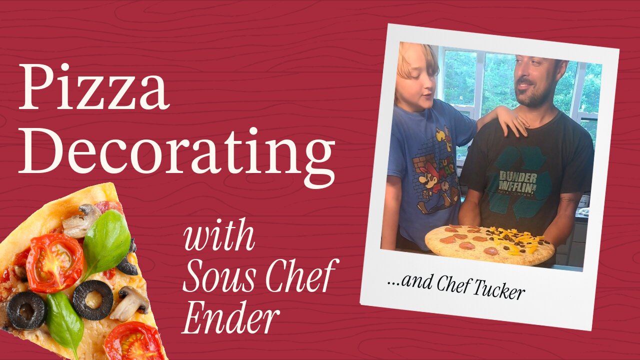 Pizza Decoration with Sous Chef Ender