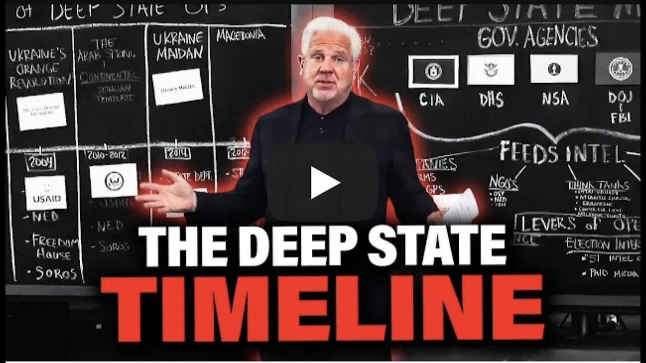 Glenn Beck ~ 25 YEARS of Deep State operations REVEALED
