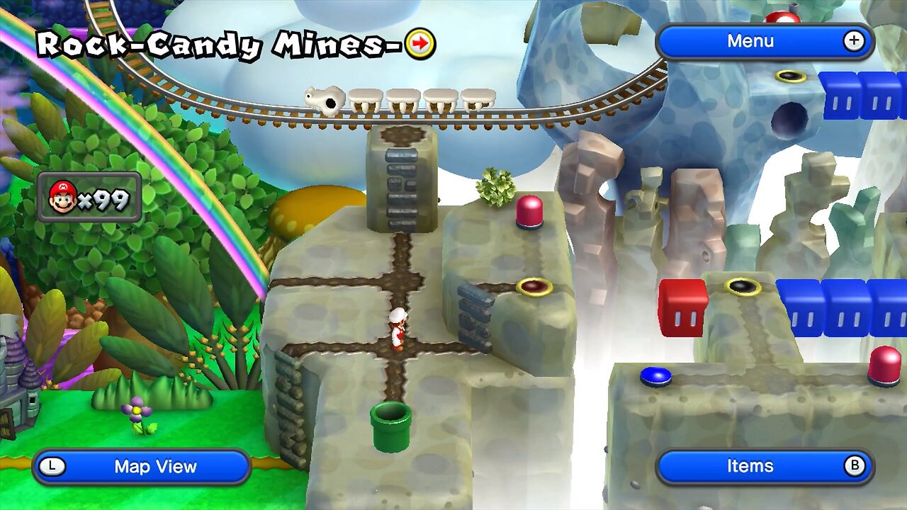 New Super Mario Bros. U (Rock-Candy Mines)