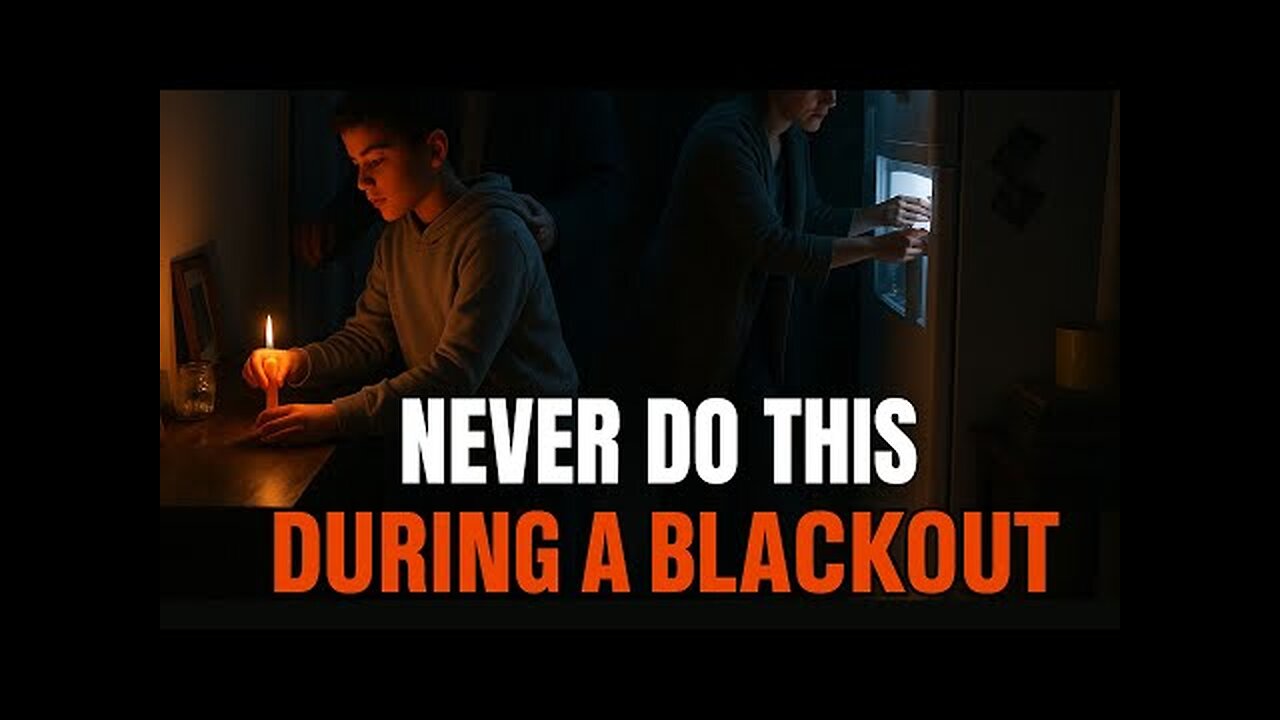NEVER DO THIS DURING A BLACKOUT