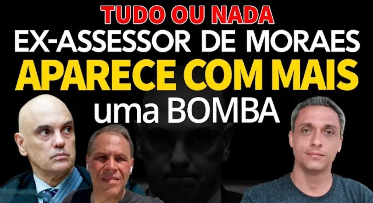 FOI PRO TUDO OU NADA - Tagliaferro solta uma BOMBA no colo do Moraes.