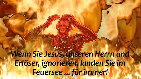 Lake of Fire ( German caption )