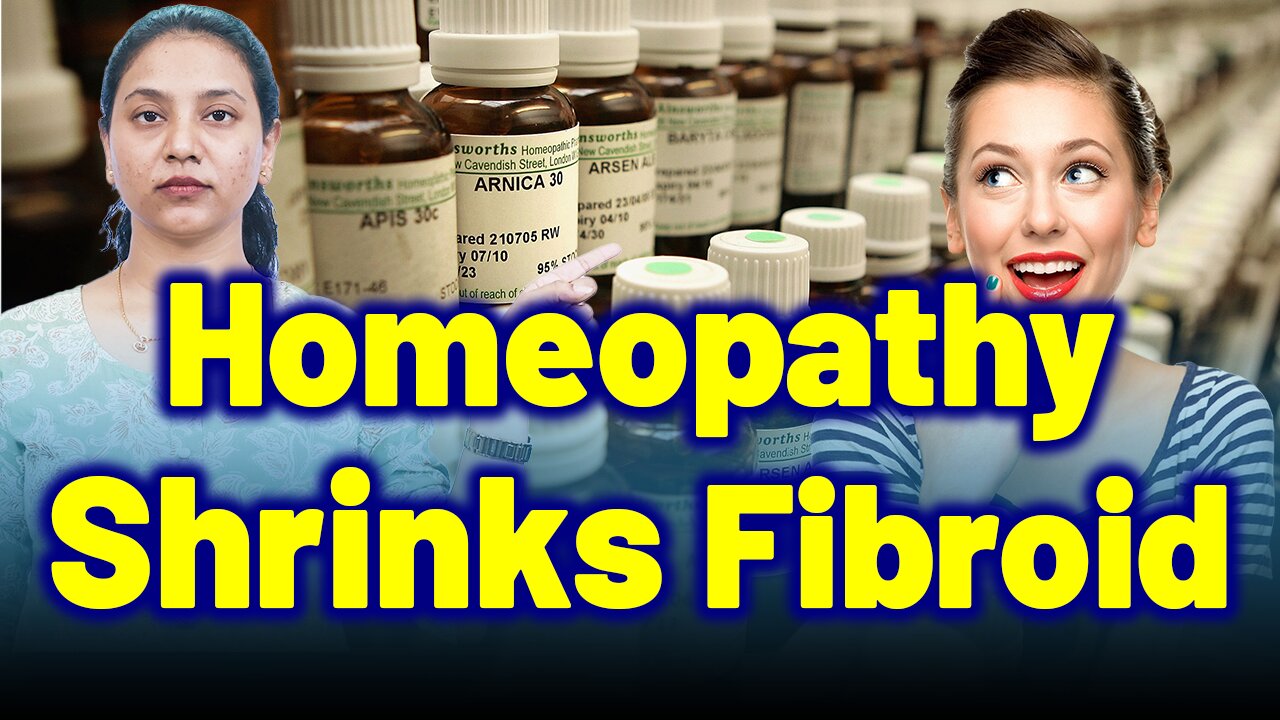 "Shrink Fibroids Safely with Homeopathy"| Treatment Cure Medicine Surgery | Gynaecology Women