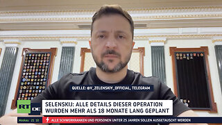 Selenskij: Alle Details dieser Operation wurden mehr als 18 Monate lang geplant