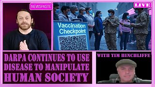 DARPA Continues to Use Disease to Manipulate Society - Tim Hinchliffe on @JohnnyVedmore Live