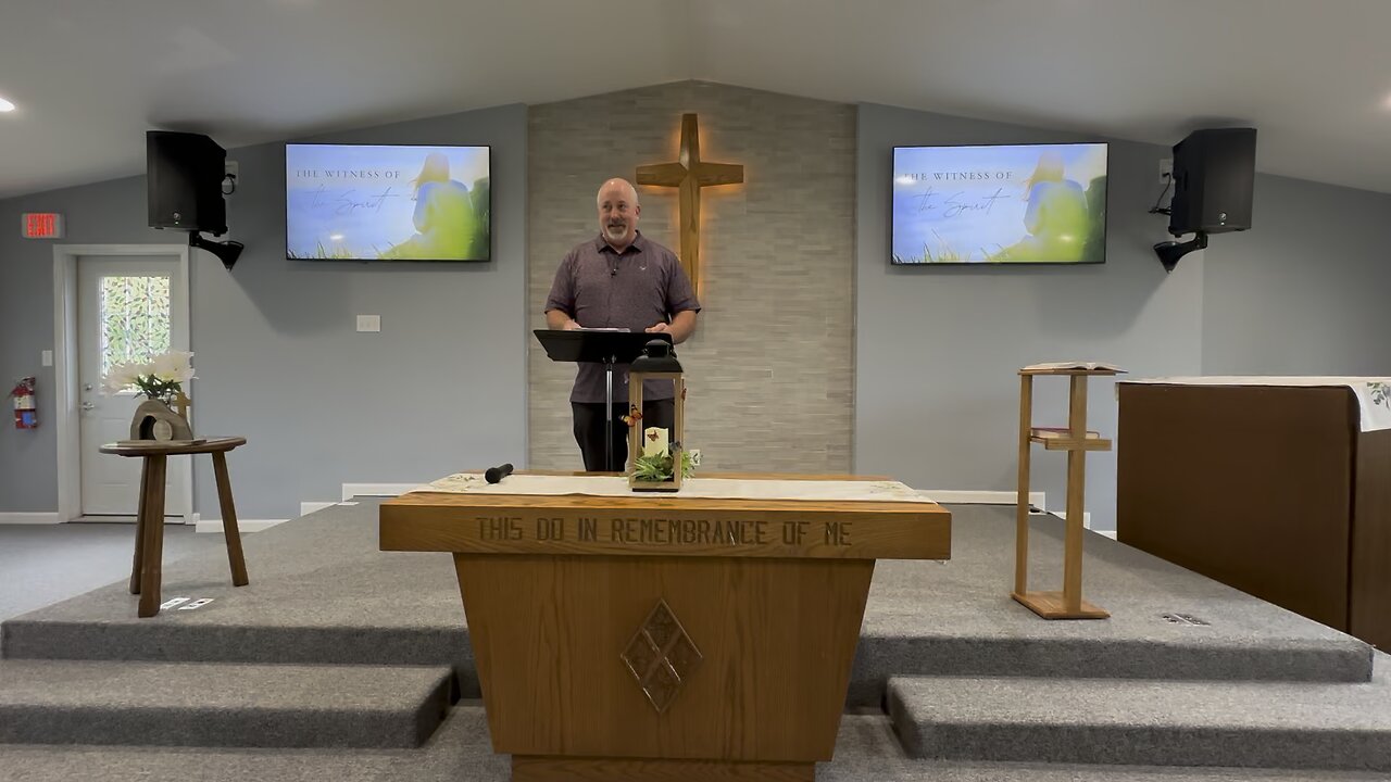 The Witness of The Spirit