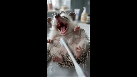 Funny hedgehog!!!