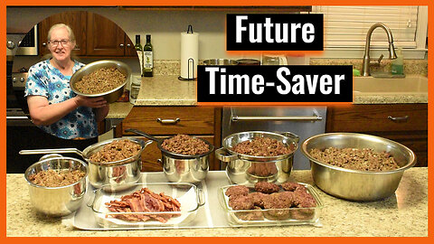 Big Batch Prep: Hamburger, Sausage & Bacon, Inspirational Thought