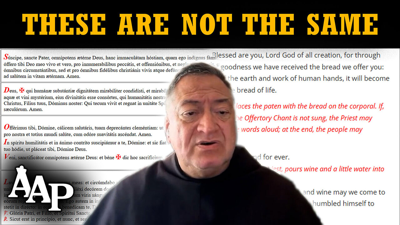 Liturgical Differences Between TLM and Novus Ordo: On the Offertory