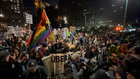 Hundreds of Anti-ICE Protesters March in New York City
