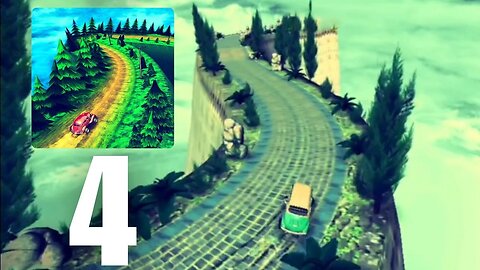 Vertigo Racing Part 4 : Oliva Car 4 + Cover 13km & 20s Jump (Android/iOS Gameplay Walkthrough)
