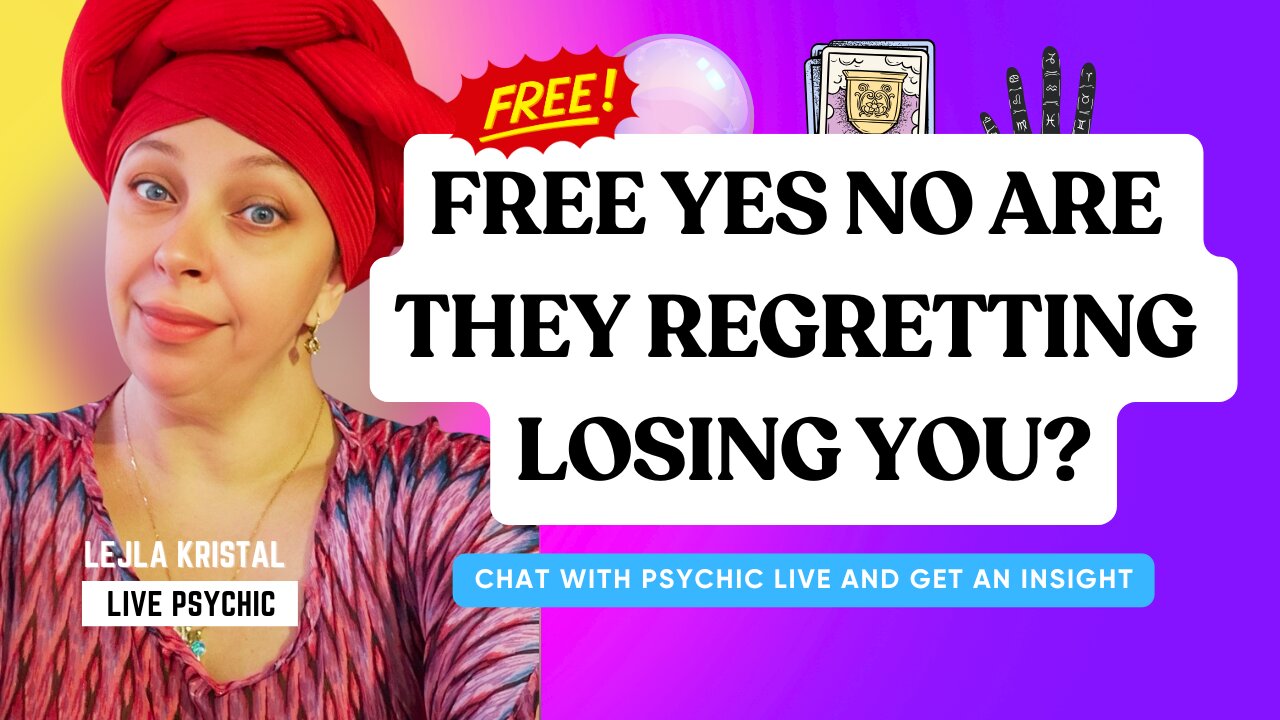 👍👎FREE YES NO 🔮 ARE THEY REGRETTING LOSING YOU?