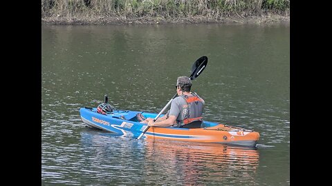 Paddling the Tobin Sports Breakwater Pro X1 Kayak, No Commentary