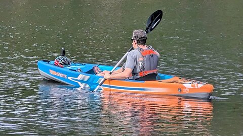 Paddling the Tobin Sports Breakwater Pro X1 Kayak, No Commentary