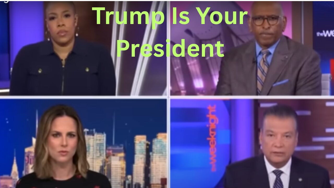 Trump Is Your President