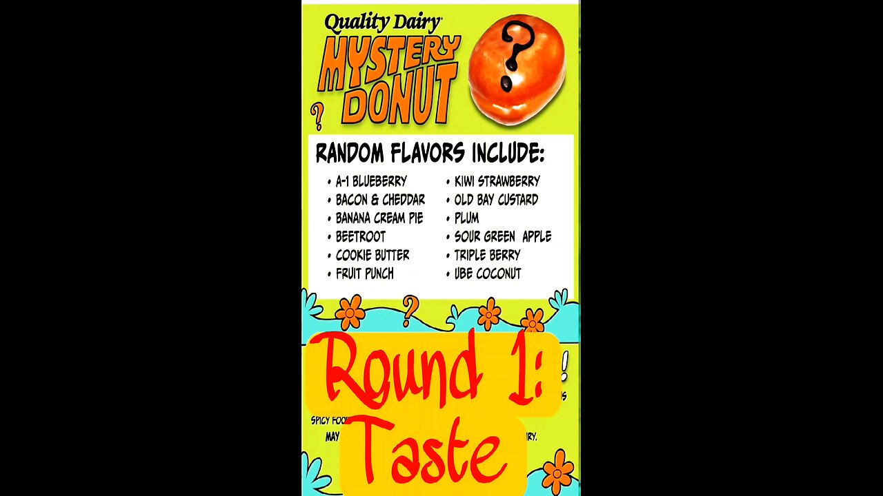 Quality Dairy mystery donuts