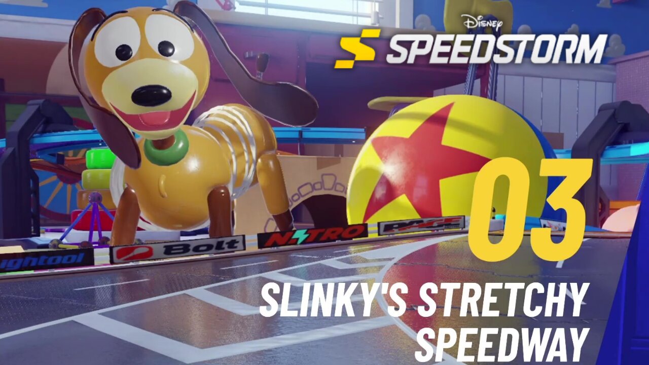 Slinky's Stretchy Speedway- Disney Speedstorm - Toy Story - No Toy Gets Left Behind - Part 2 (Ch 3)