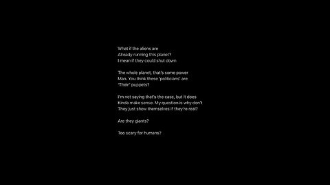 Just a thought experiment