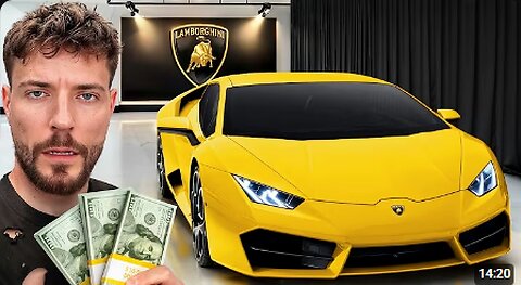 Homeless Man Buys A Lamborghini